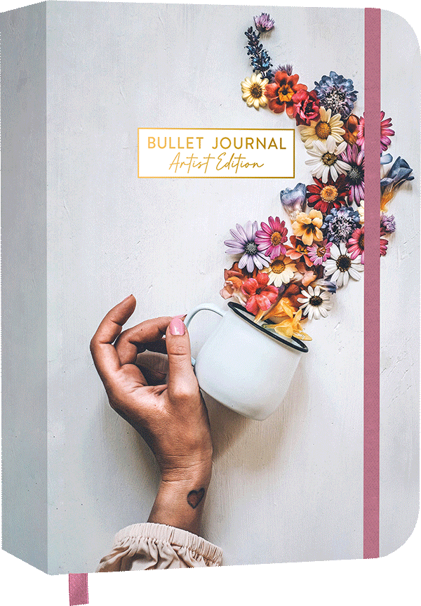 Bullet Journal Artist Edition "Mug of flowers"