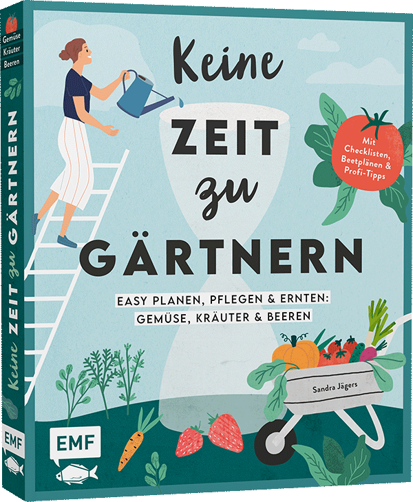 Keine Zeit zu gärtnern – Easy planen, pflegen und ernten: Gemüse, Kräuter & Beeren