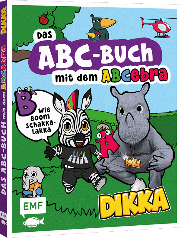 Das ABC-Buch mit dem ABCebra – B wie Boom Schakkalakka