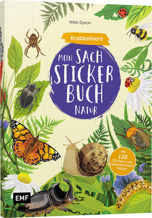 Mein Sach-Stickerbuch Natur – Krabbeltiere