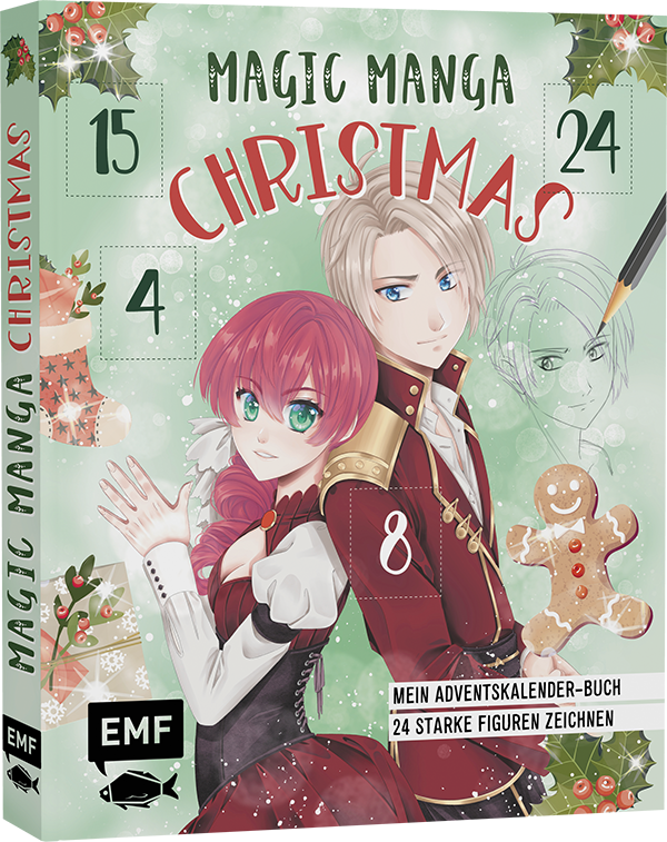 Mein Manga-Adventskalender-Buch: Magic Manga Christmas