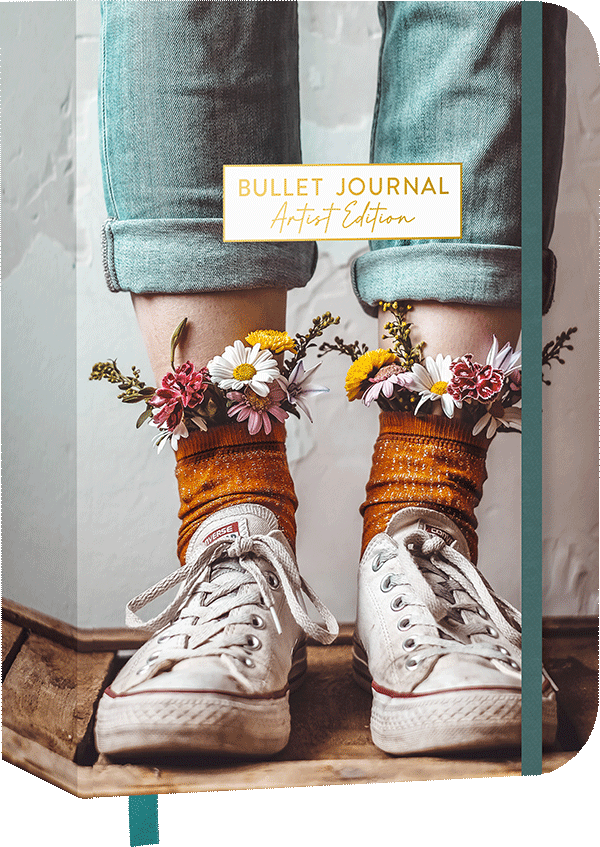 Pocket Bullet Journal Artist Edition "Bloomin' socks"