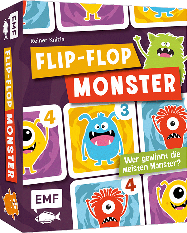 Memo-Spiel: Flip-Flop Monster