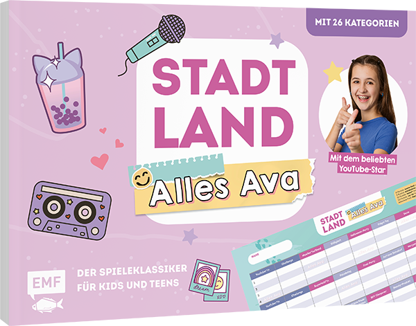 Stadt, Land, Alles Ava – Der Spieleklassiker für Kids und Teens