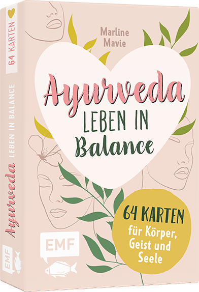 Kartenbox: Ayurveda – Leben in Balance – 64 Karten für Körper, Geist und Seele