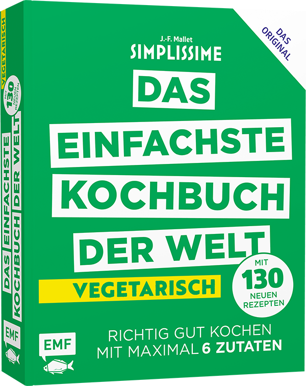 Simplissime – Das einfachste Kochbuch der Welt: Vegetarisch mit 130 neuen Rezepten