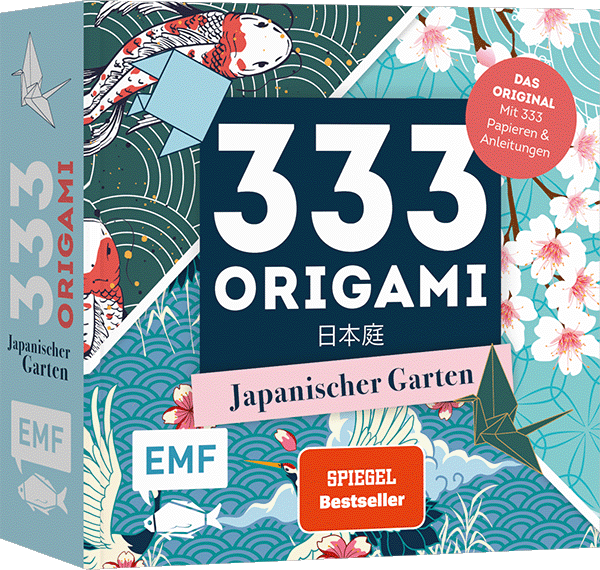 333 Origami – Japanischer Garten – Zauberschöne Papiere falten für Japan-Fans