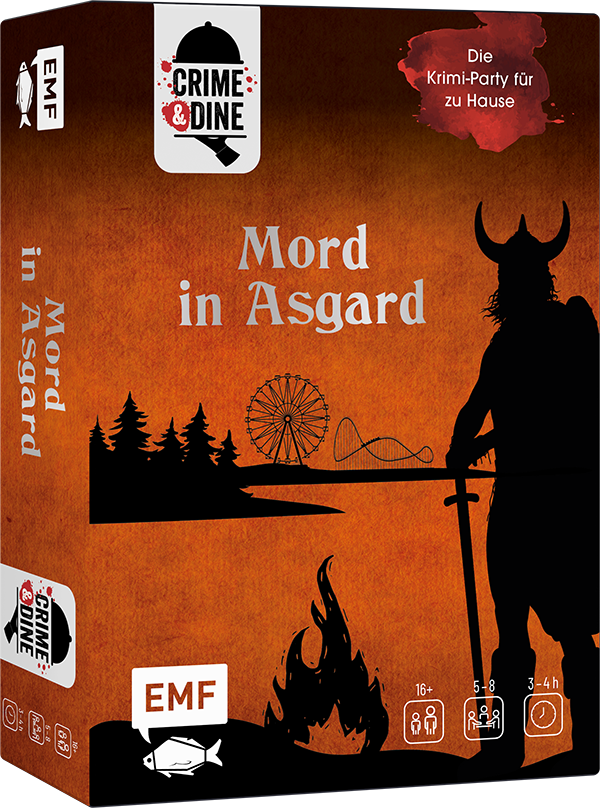 Crime & Dine – Das Krimi-Dinner-Set: Mord in Asgard