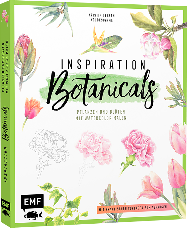 Inspiration Botanicals – Pflanzen und Blüten mit Watercolor malen