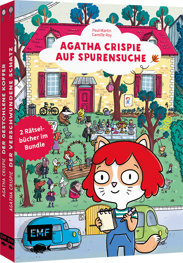 Agatha Crispie auf Spurensuche – Geschichten mit Bilderrätseln