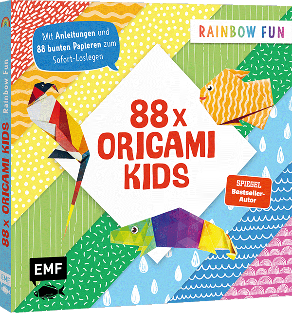 88 x Origami Kids – Rainbow Fun