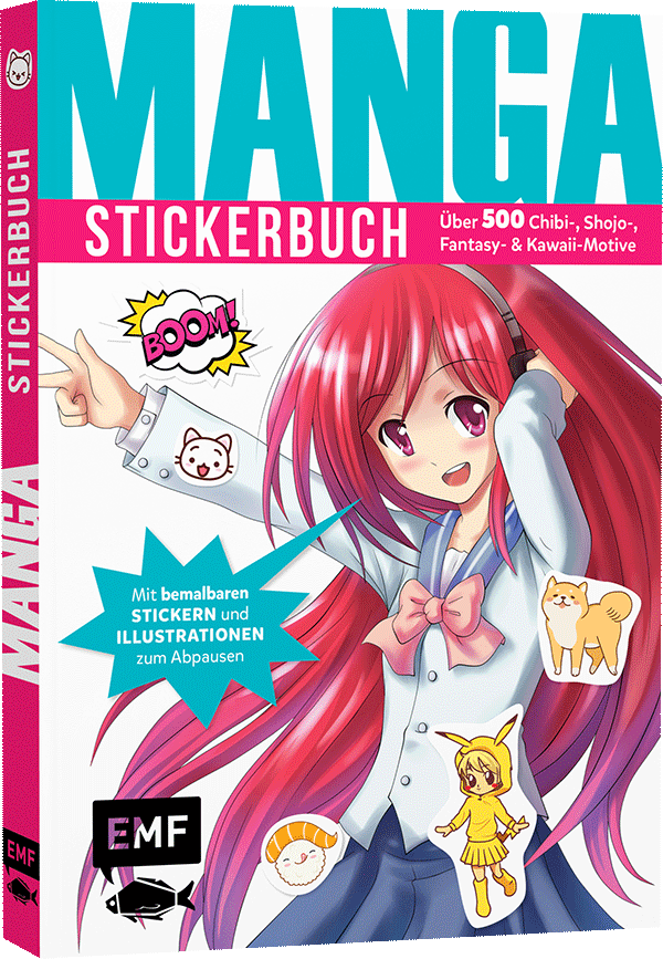 Manga Stickerbuch