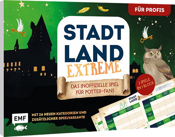 Stadt, Land, ... Das inoffizielle Spiel für Harry Potter-Fans – Extreme