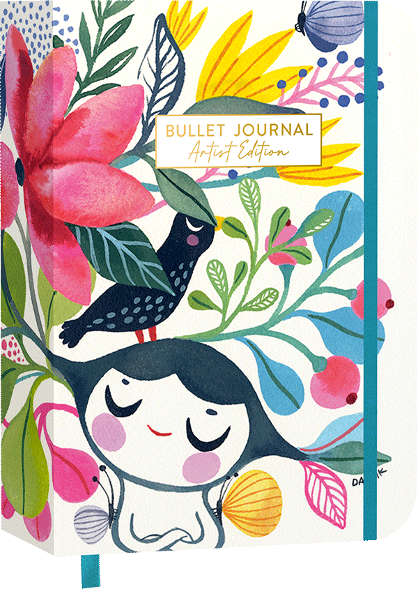 Pocket Bullet Journal Artist Edition „Blooming Girl“