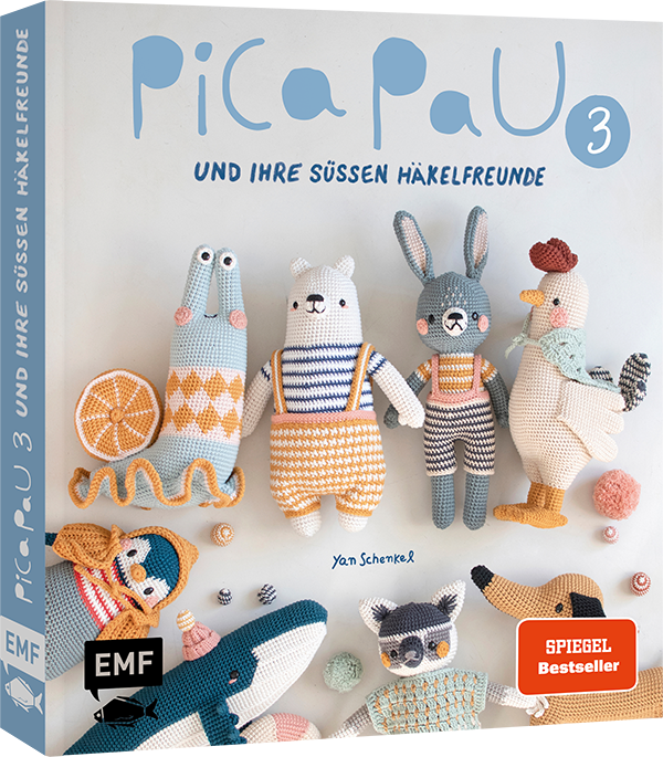 Pica Pau und ihre süßen Häkelfreunde – Band 3