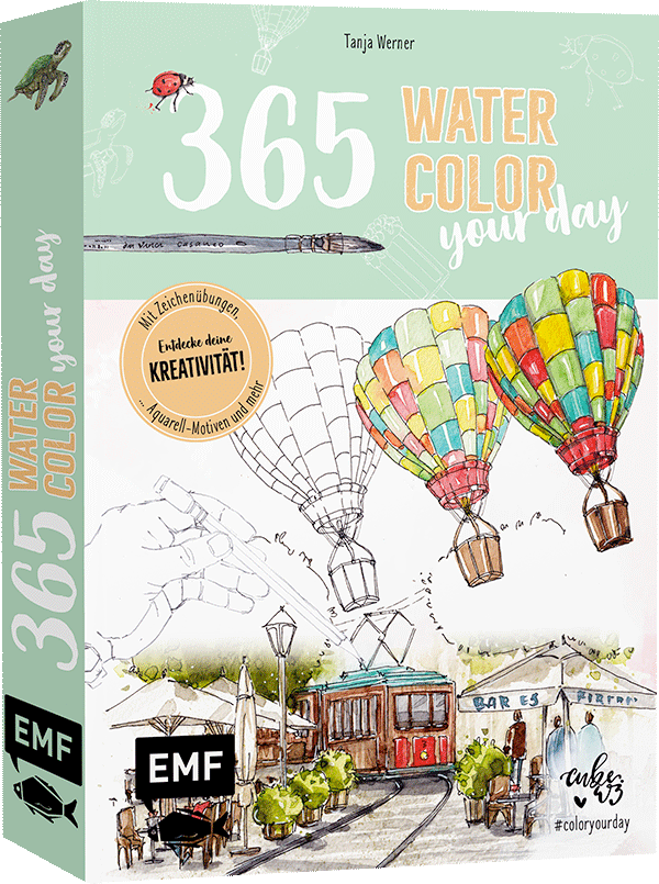 365 – Watercolor your day – Entdecke deine Kreativität! 
