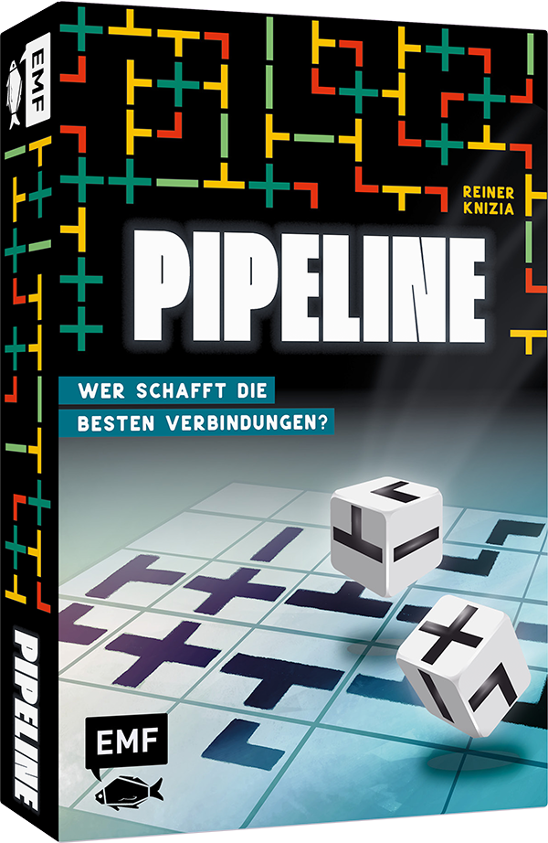 Würfelspiel: Pipeline – Wer schafft die besten Verbindungen?