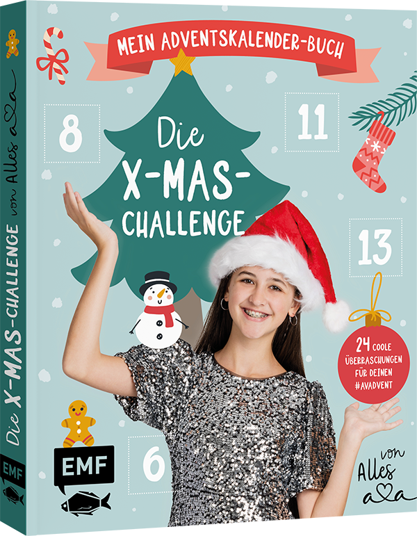 Mein Adventskalender-Buch: Die X-mas-Challenge von Alles Ava