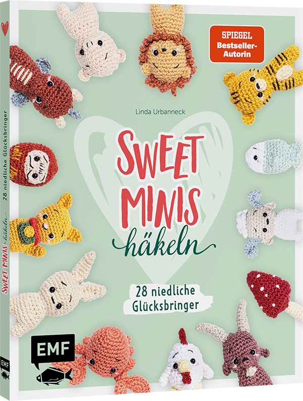 Sweet Minis häkeln – Niedliche Glücksbringer