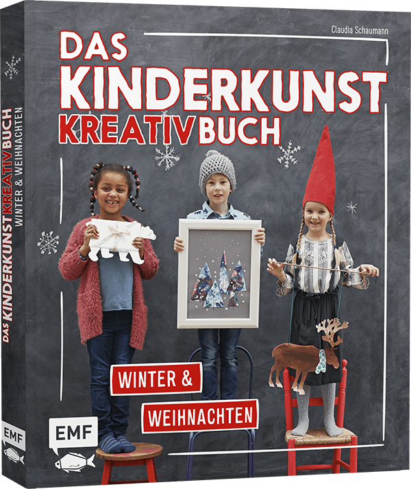 Das Kinderkunst-Kreativbuch – Winter und Weihnachten