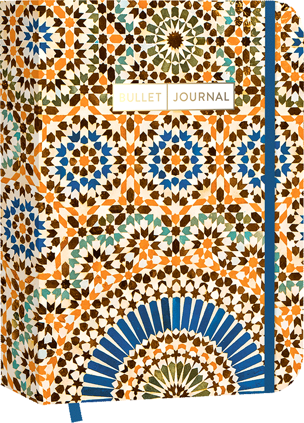 Pocket Bullet Journal "Colorful Marocco"