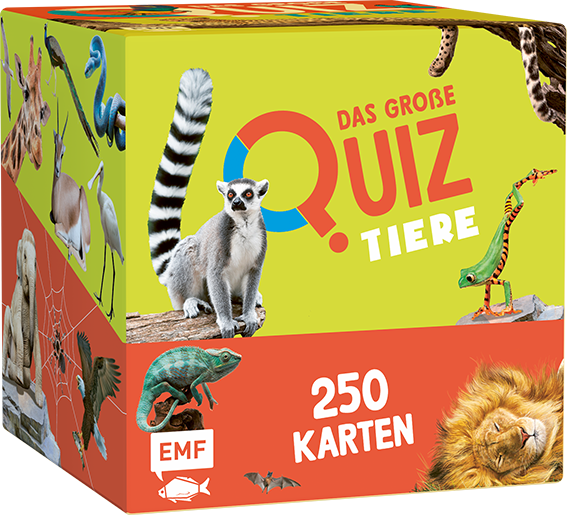 Kartenbox: Das große Quiz – Tiere