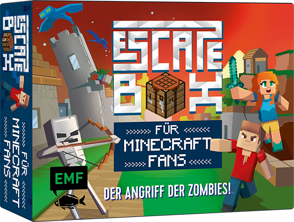 Die Escape-Box für Minecraft-Fans: Der Angriff der Zombies! 