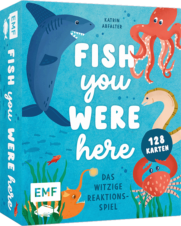 Kartenspiel: Fish you were here – Das witzige Reaktionsspiel