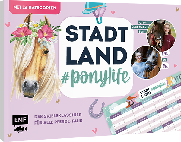 Stadt, Land, # ponylife – Der Spieleklassiker für alle Pferde-Fans