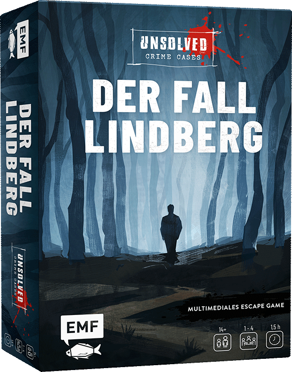 Krimi-Spielebox: Unsolved Crime Cases – Der Fall Lindberg